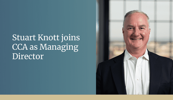 Stuart Knott Joins CCA as Managing Director