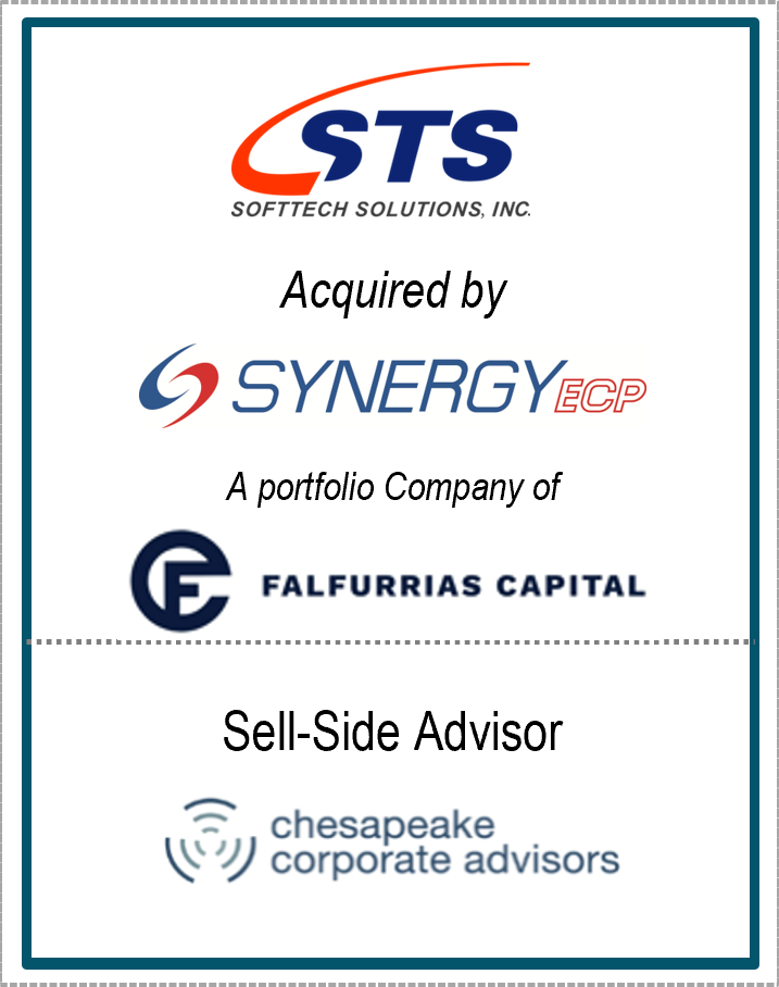 SoftTech Solutions, Inc. was acquired by Synergy ECP, backed by Falfurrias Capital.