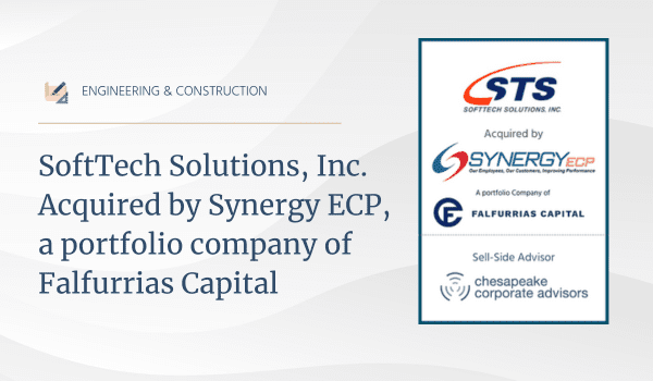 SoftTech Solutions, Inc. acquired by Synergy ECP, backed by Falfurrias Capital