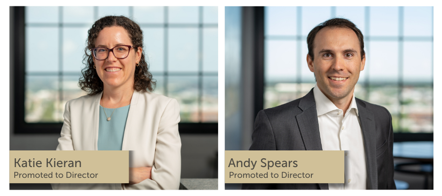 End of Year Update 2024 - Promotions - Katie Kieran, Andy Spears